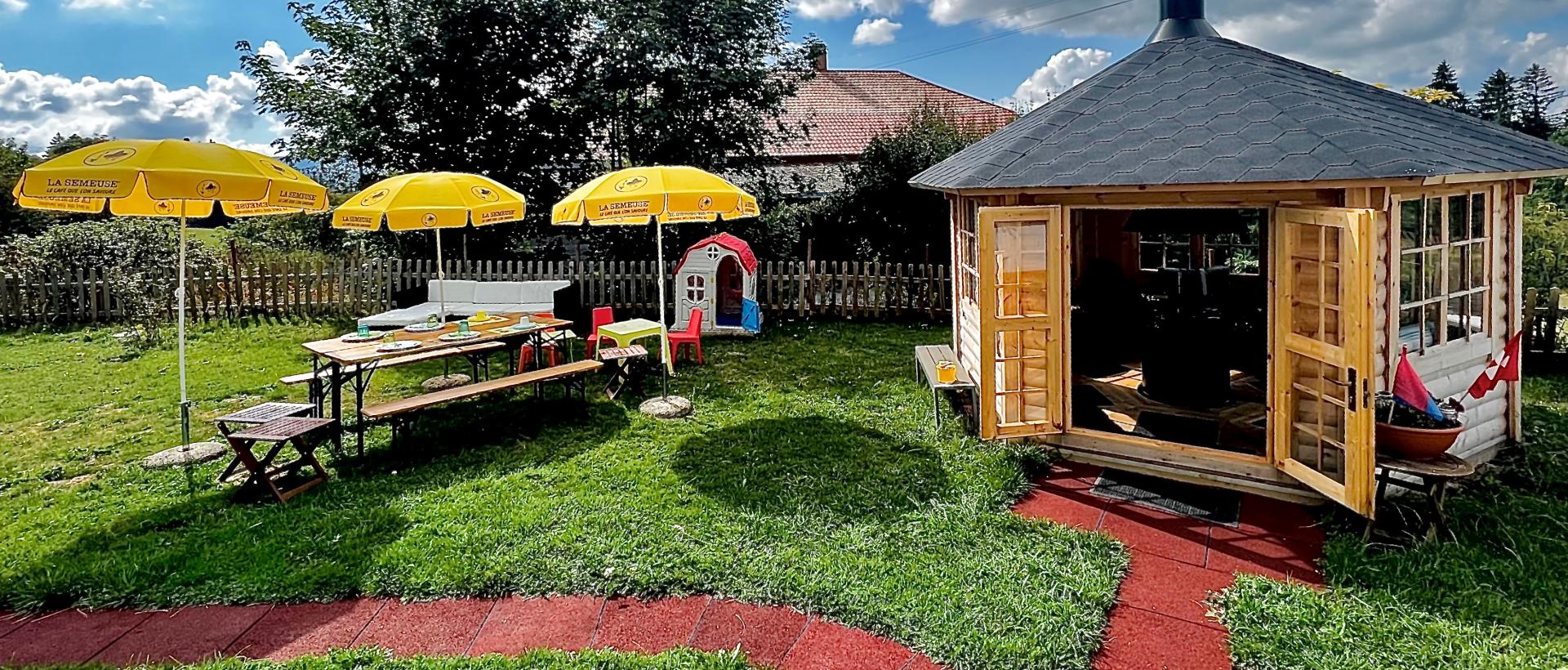 Votre cabane à barbecue avec accès extérieur