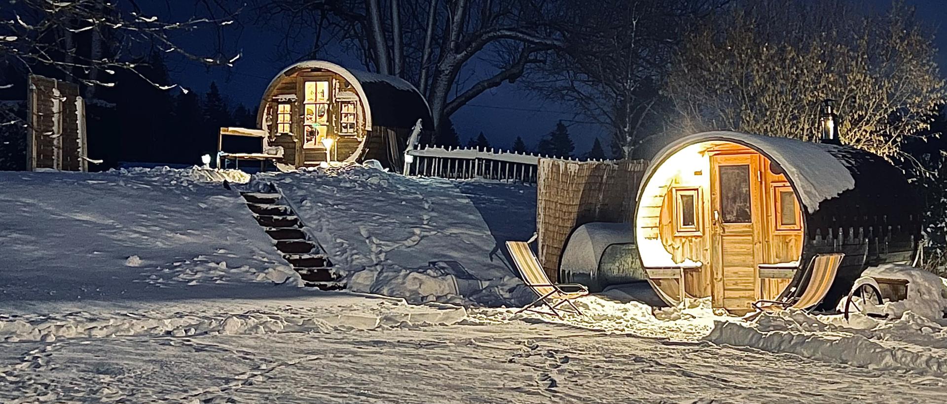 Sauna Panoramique exterieur
