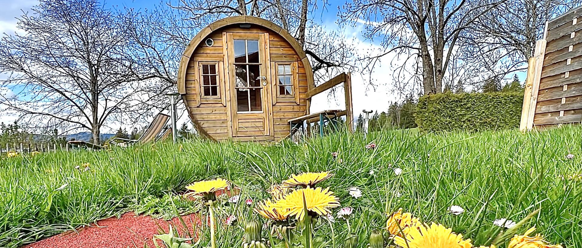 Habitation insolite en extérieur détente