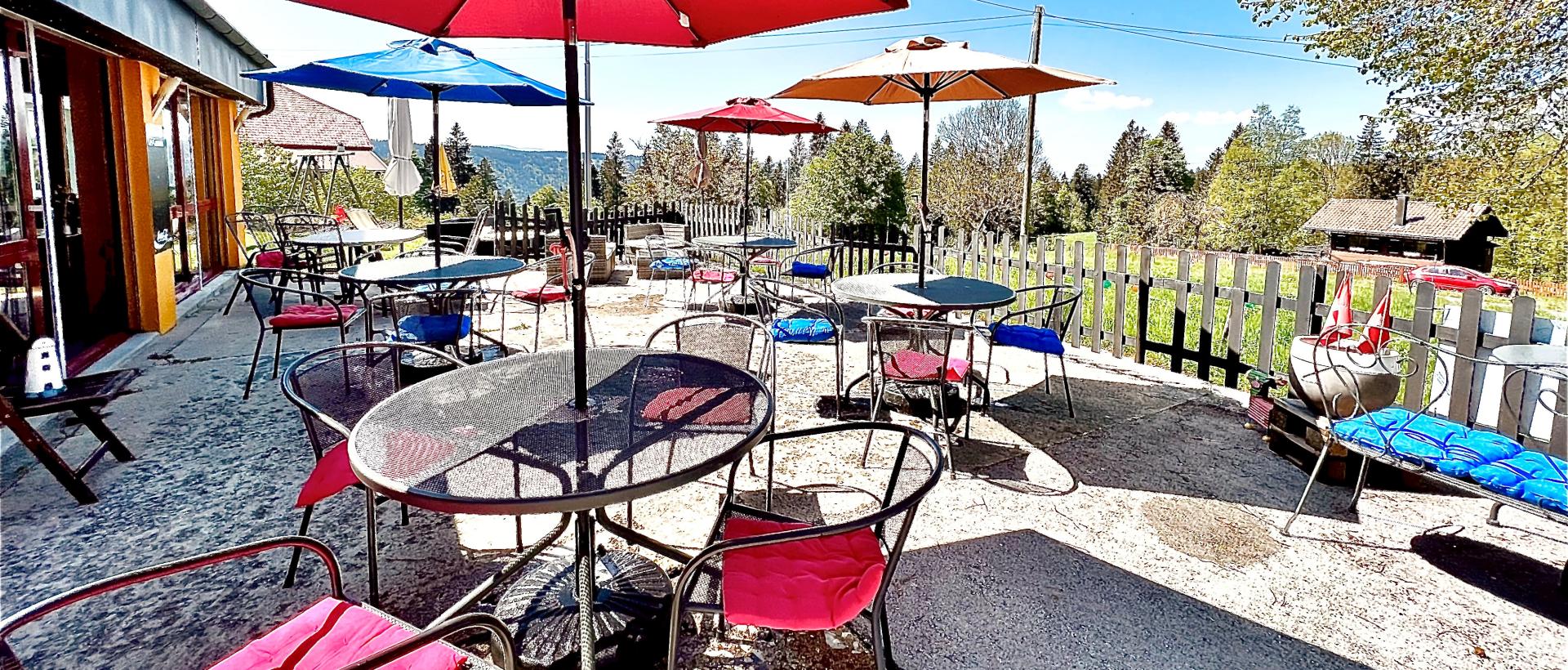 Terrasse avec vue