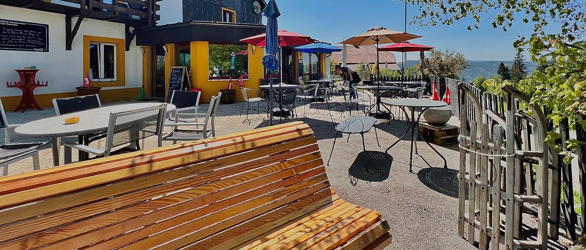 Terrasse avec vue