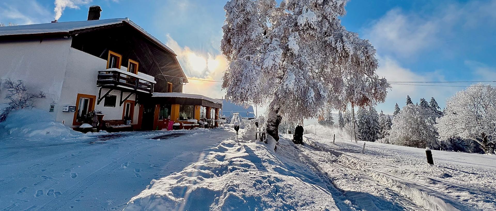 Hôtel aux pieds des Pistes de ski nordique