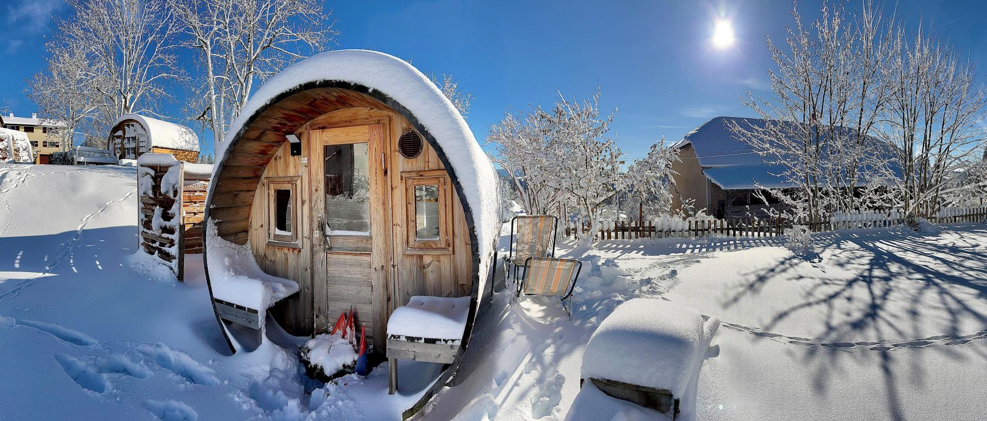 Habitation insolite en extérieur