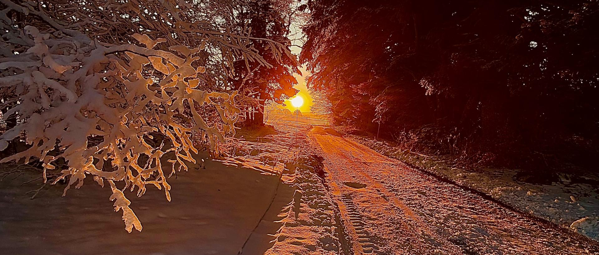 Sunset Les Cernets Valdetravers