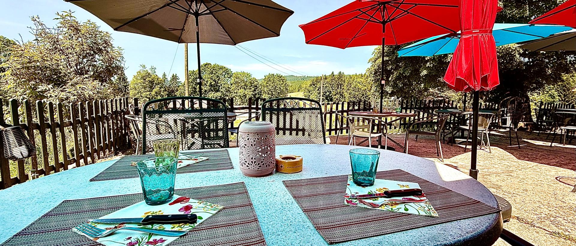 Mise en place terrasse les Cernets 2126