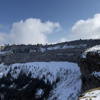 Cirque du Creux du Van dans le Val de Travers Jura neuchâtelois